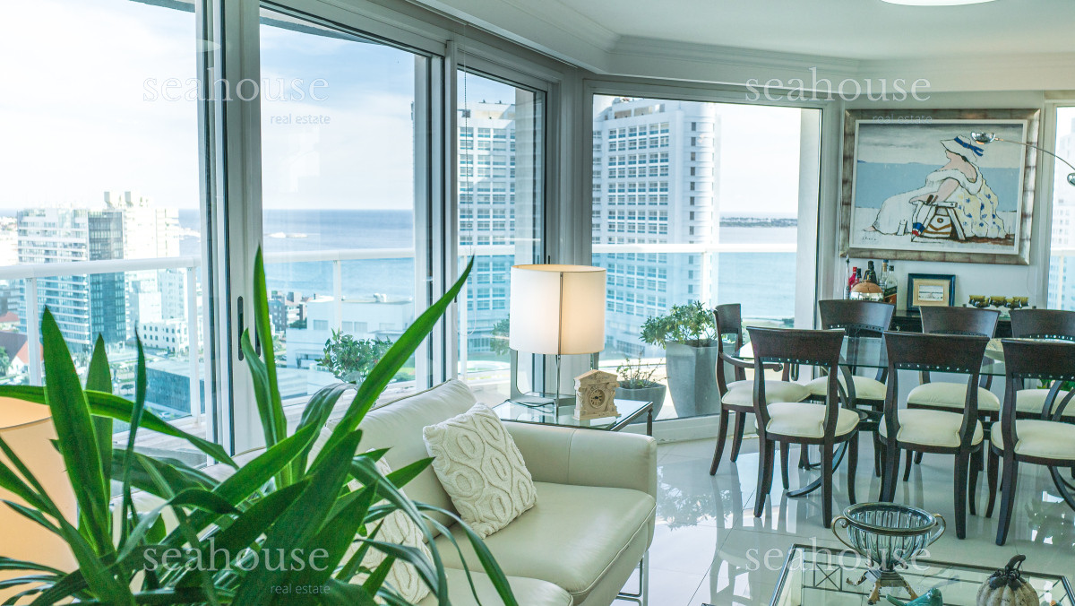 Apartamento Ref.1272 - Apartamento esquinero con vista panorámica - Punta del Este