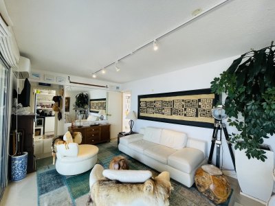 Apartamento ID.2131 - Frente al mar, preciosa vista, aire acondicionado, piscina, lindo decorado