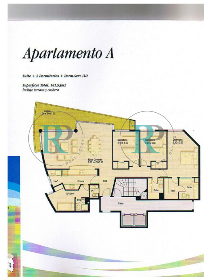 Apartamento ID.1317 - Lindo apto. a 50 mts del mar, servicio de playa, aire acondicionado