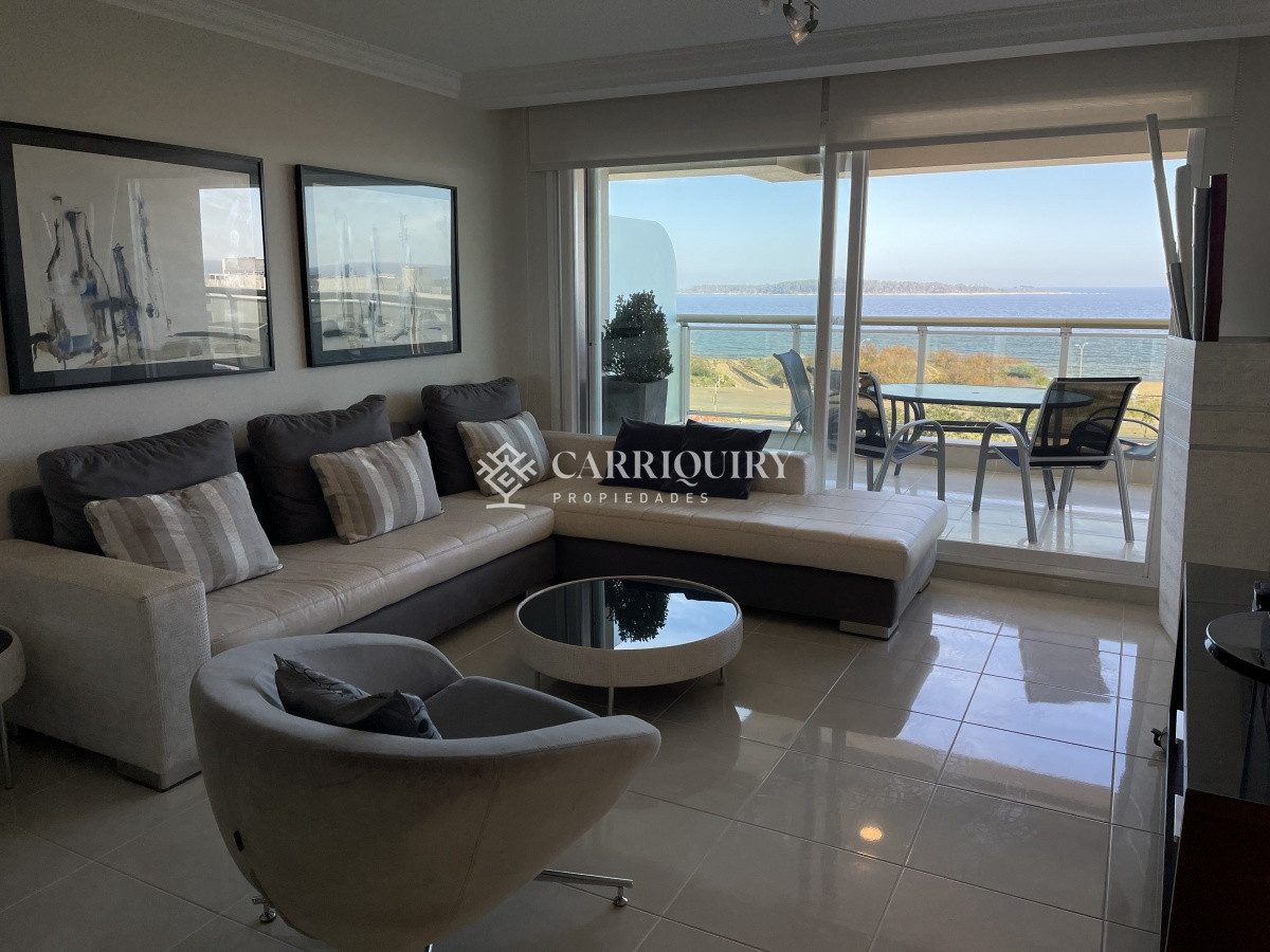 Apartamento ID.6380 - Edificio Le Jardin , impecable con buena vista al mar, calefacción 