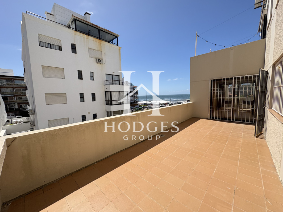Apartamento ID.119 - Excelente ubicación, vista al mar, 2 amplias terrazas 