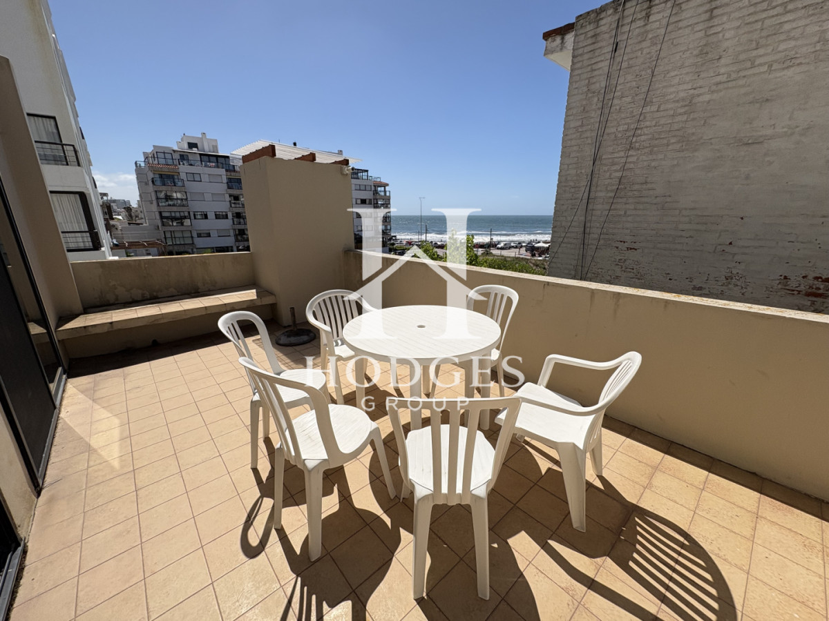 Apartamento ID.119 - Excelente ubicación, vista al mar, 2 amplias terrazas 