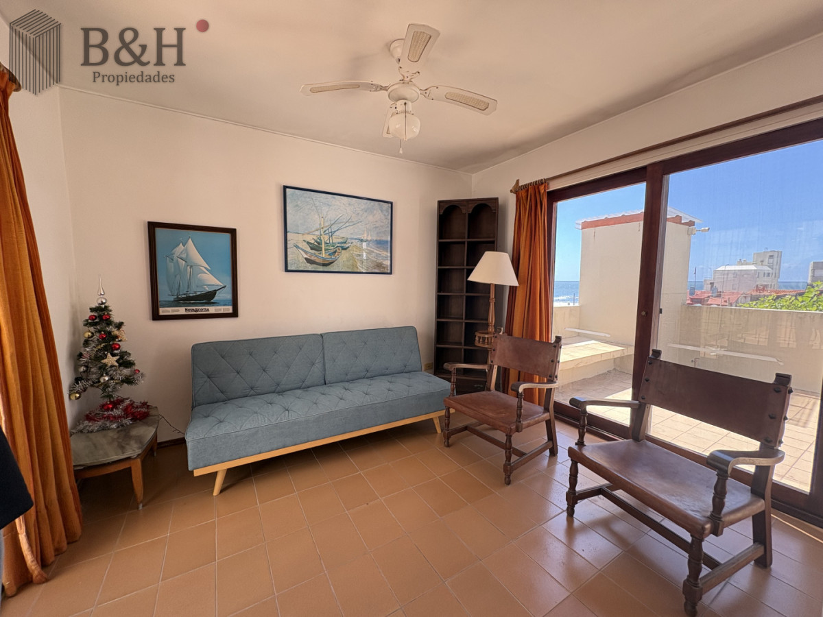 Apartamento ID.6885 - Excelente ubicación, vista al mar, 2 amplias terrazas 