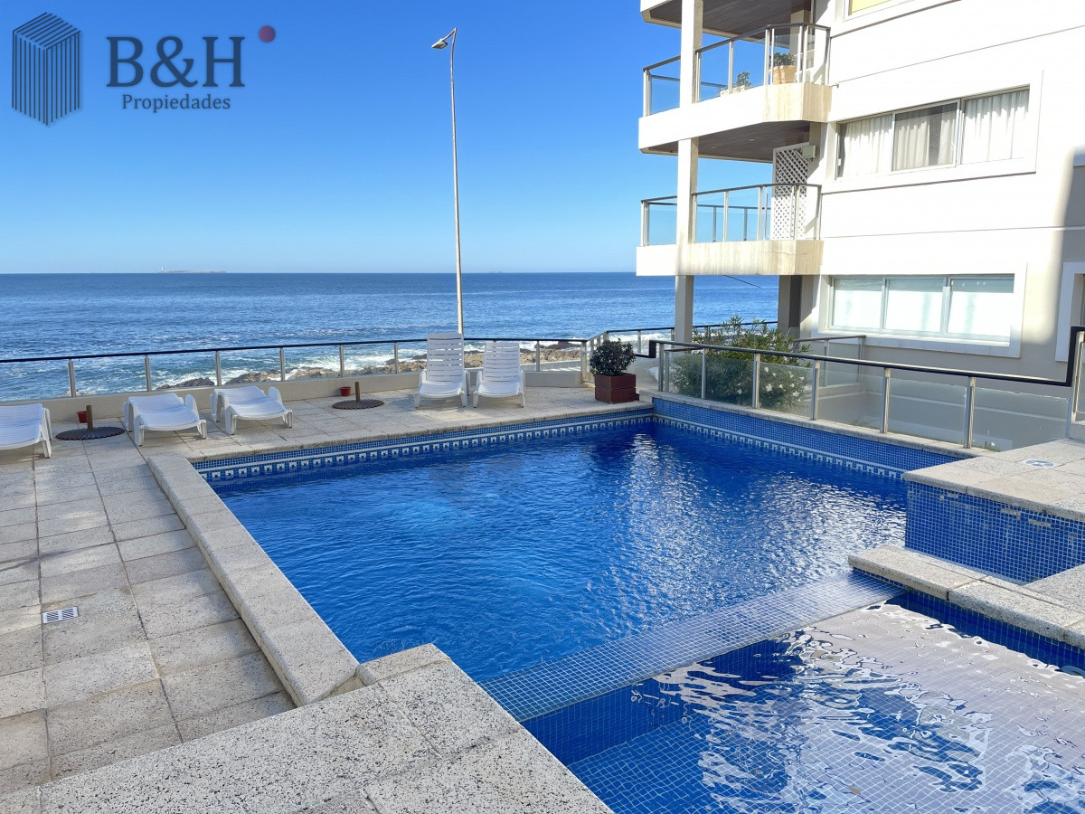 Apartamento ID.2682 - Frente al mar, preciosa vista, aire acondicionado, piscina, lindo decorado
