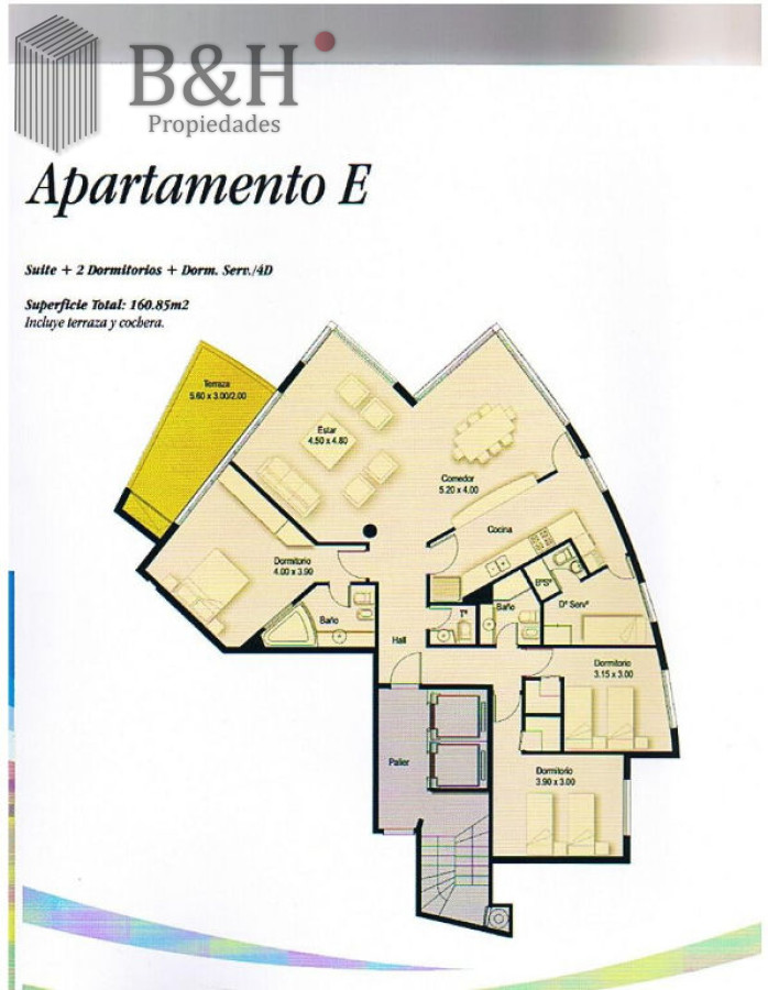 Apartamento ID.1568 - Lindo apto. a 50 mts del mar, servicio de playa, aire acondicionado