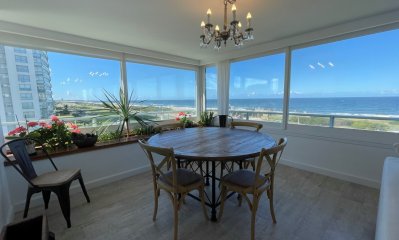 Frente al mar, grandes dimensiones, bien equipado