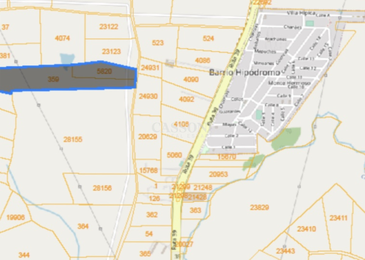 Chacra ID.3842 - Chacra importante en R. 39 con 700 m2. construidos
