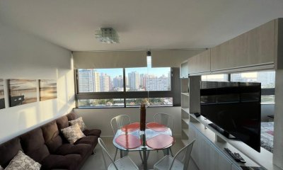 apartamento en venta parada 7 de la brava 1 dormitorio en torre con servicios