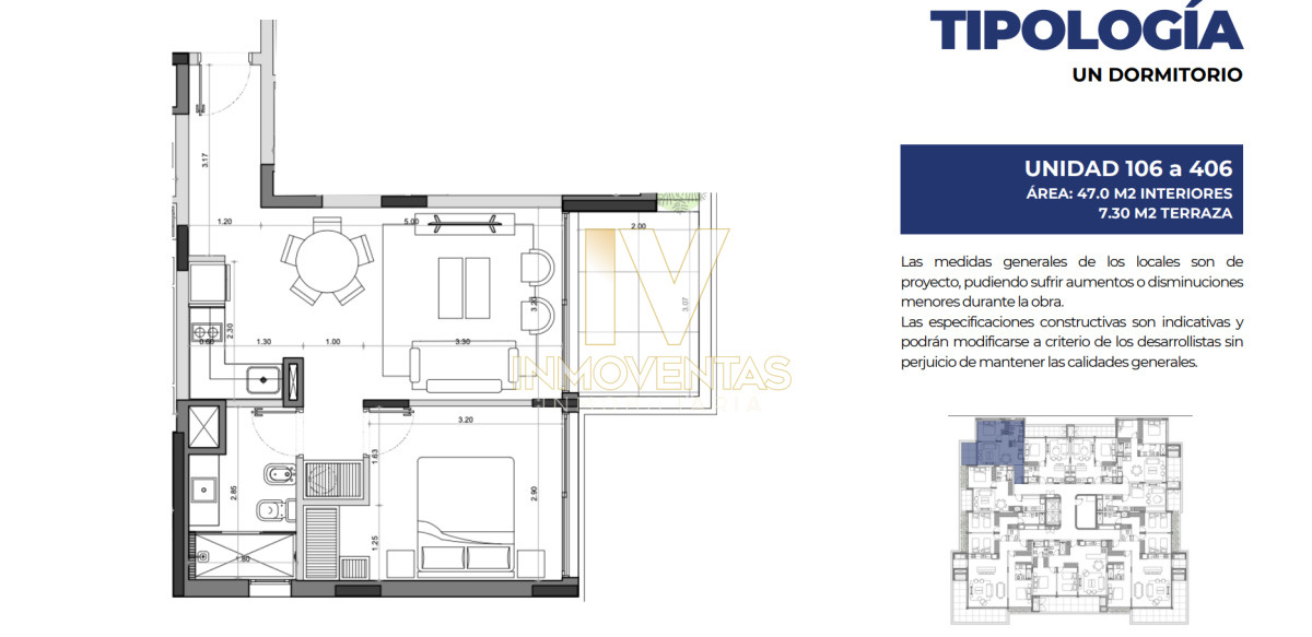 MANSA MOOD 32 APARTAMENTOS A LA VENTA POCAS UNIDADES  - IEV4804A