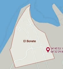 El Bonete. Venta