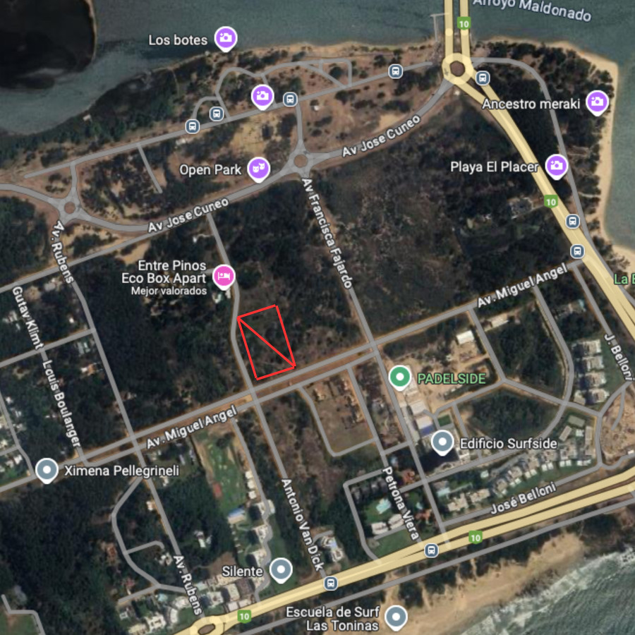 Terreno Apto para Edificar 15 pisos - Surfside