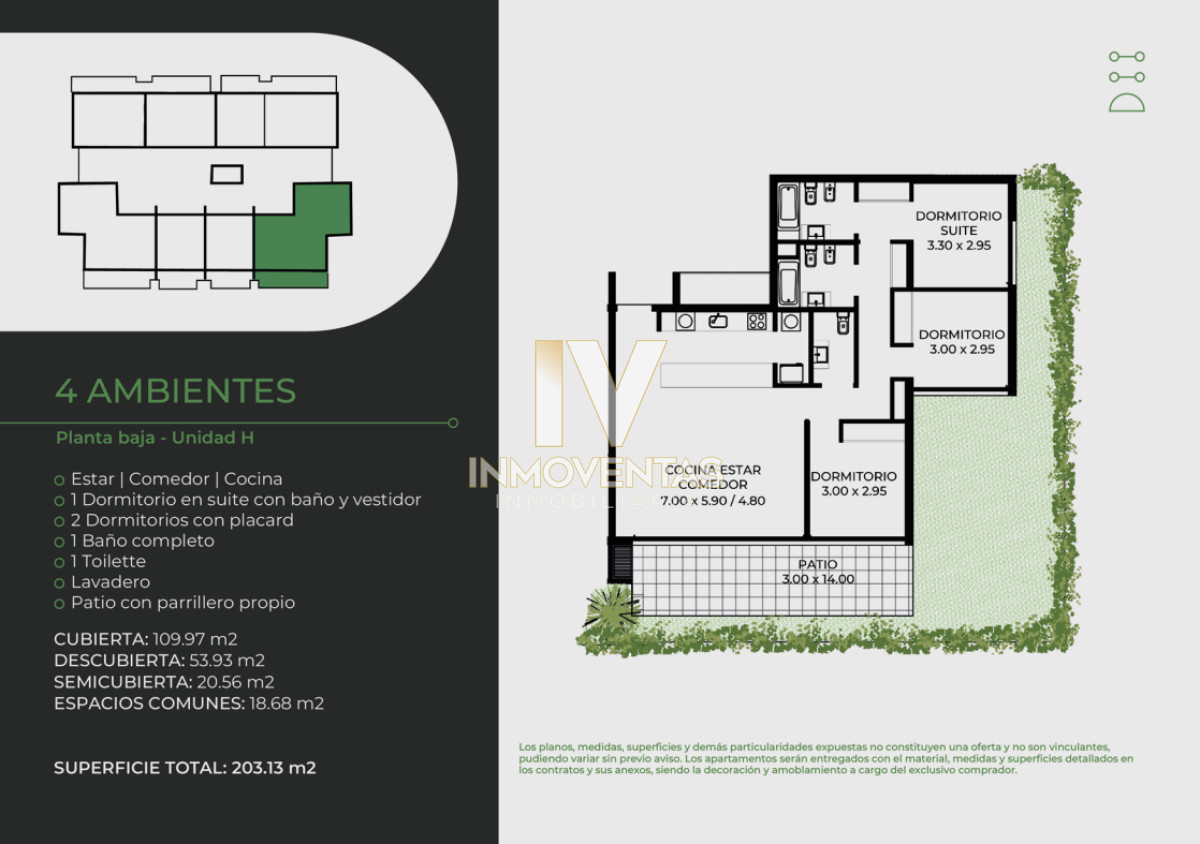 Apartamento ID.4772 - MOLINO GIOT VENTA LANZAMIENTO DIRECTO DESARROLLADOR IDEAL INVERSION