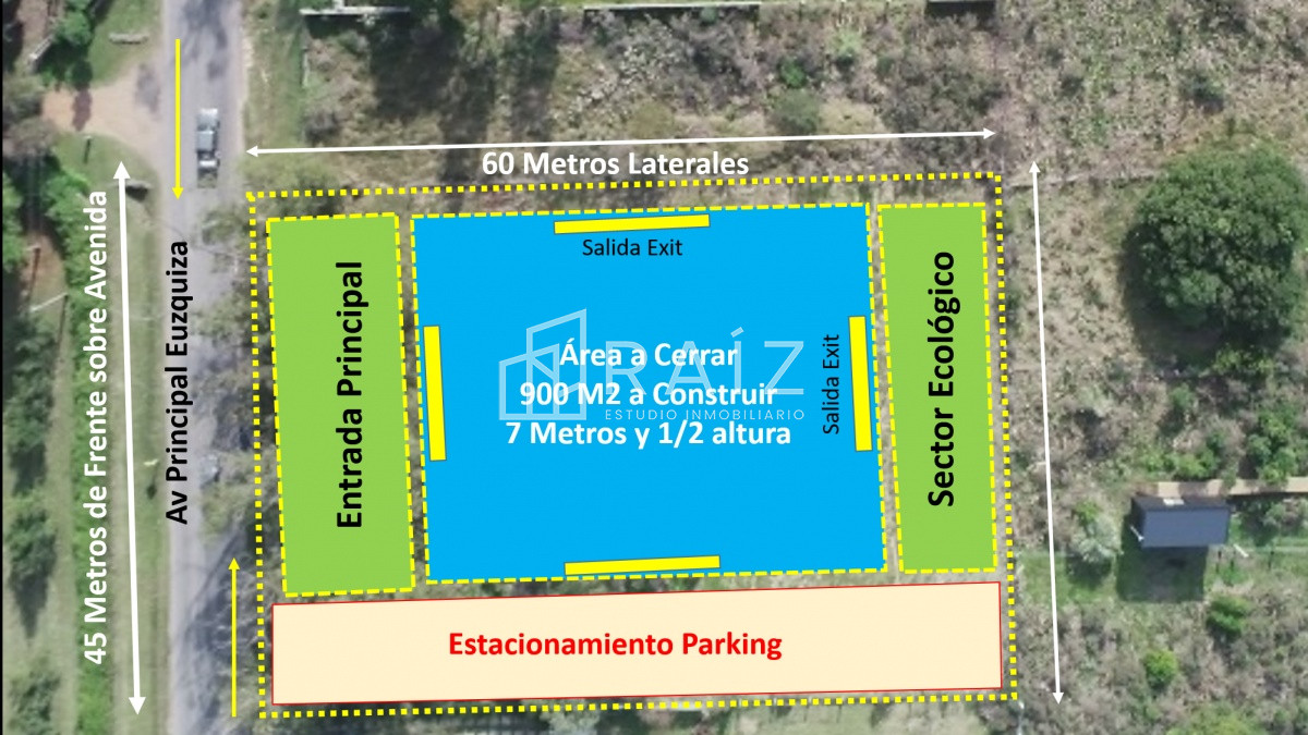 Terreno ID.12086 - TERRENOS EN VENTA Miramar Acre- Camino Eguzquiza 1800 mts 