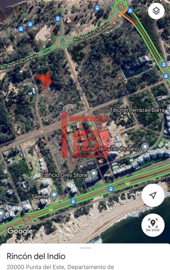 Terreno ID.709 - VENTA 1001 m2 EN RINCÓN DEL INDIO -PUNTA DEL ESTE