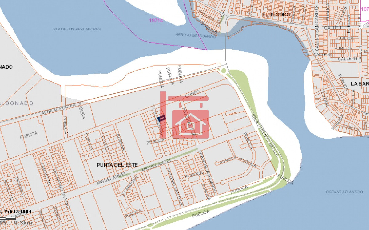Terreno ID.709 - VENTA 1001 m2 EN RINCÓN DEL INDIO -PUNTA DEL ESTE