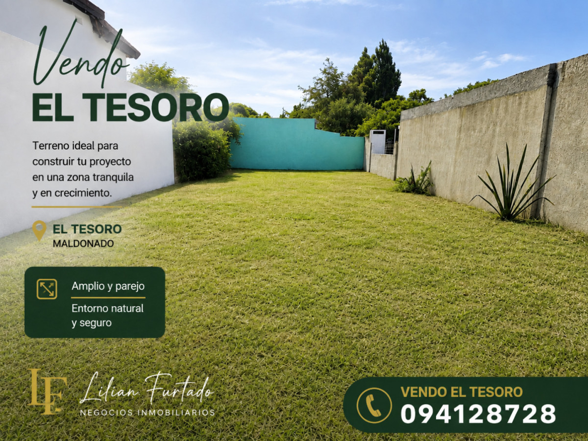 Terreno en El Tesoro