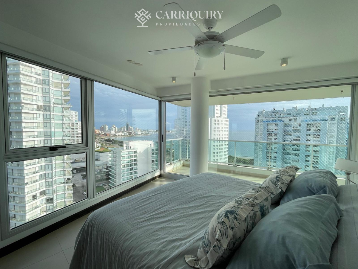 Apartamento ID.9171 - OPORTUNIDAD Apartamento en venta 3 suites playa mansa torre de categoria Punta del Este