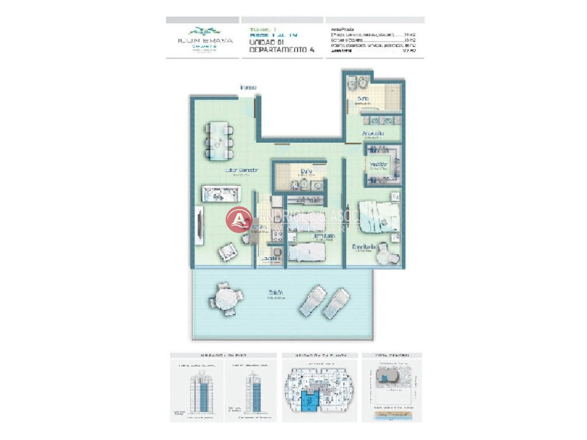 Apartamentos en el Icon  - AND3218A