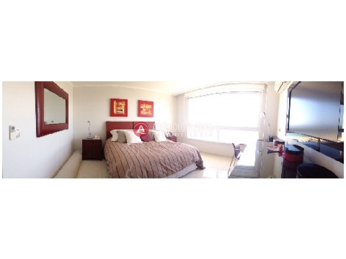 Apartamento ID.480 - primera linea de playa mansa, hermosa vista al mar y a la bahía de punta del este 