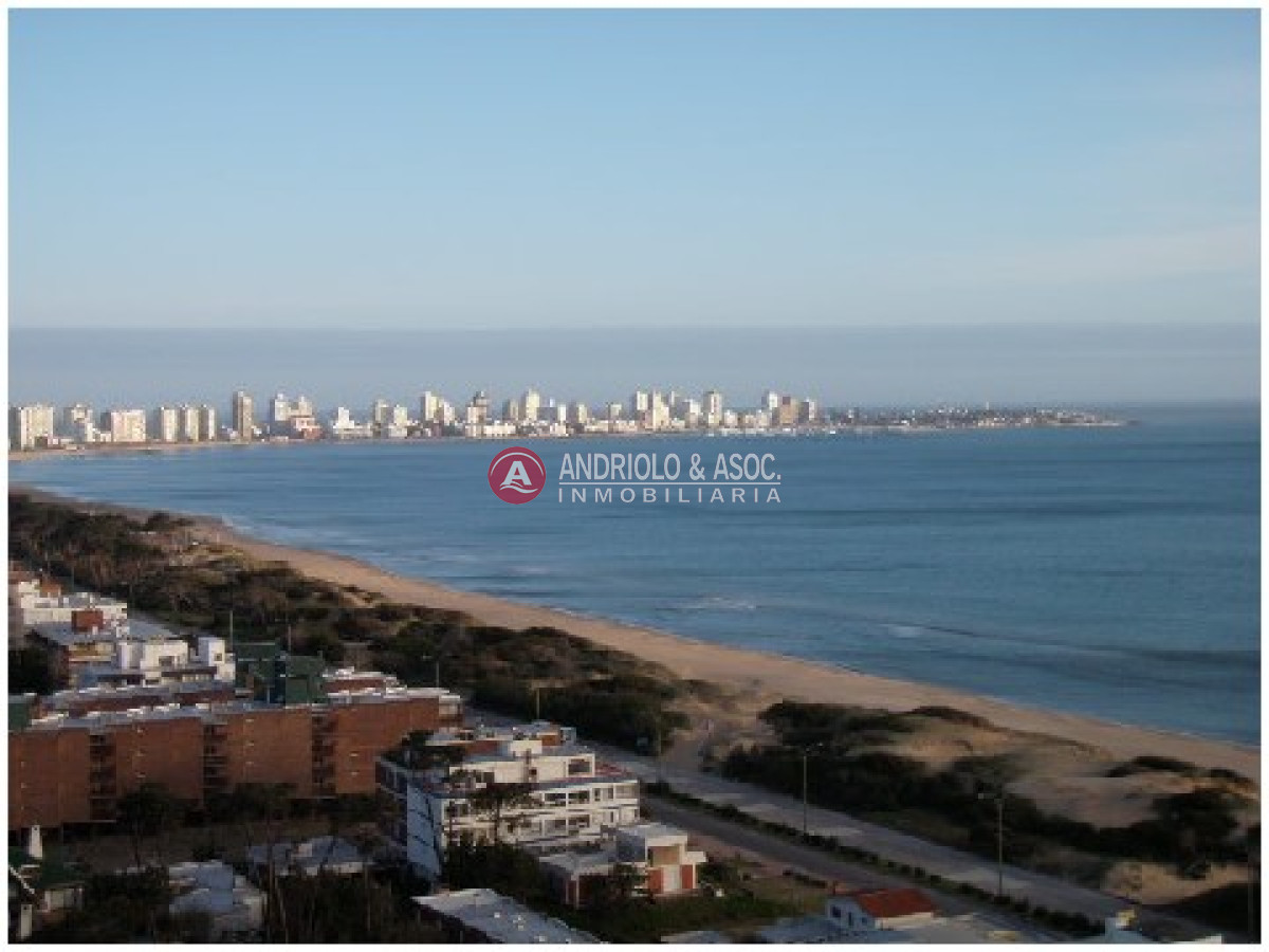 Apartamento ID.480 - primera linea de playa mansa, hermosa vista al mar y a la bahía de punta del este 
