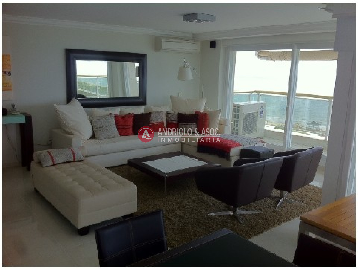 Apartamento ID.480 - primera linea de playa mansa, hermosa vista al mar y a la bahía de punta del este 