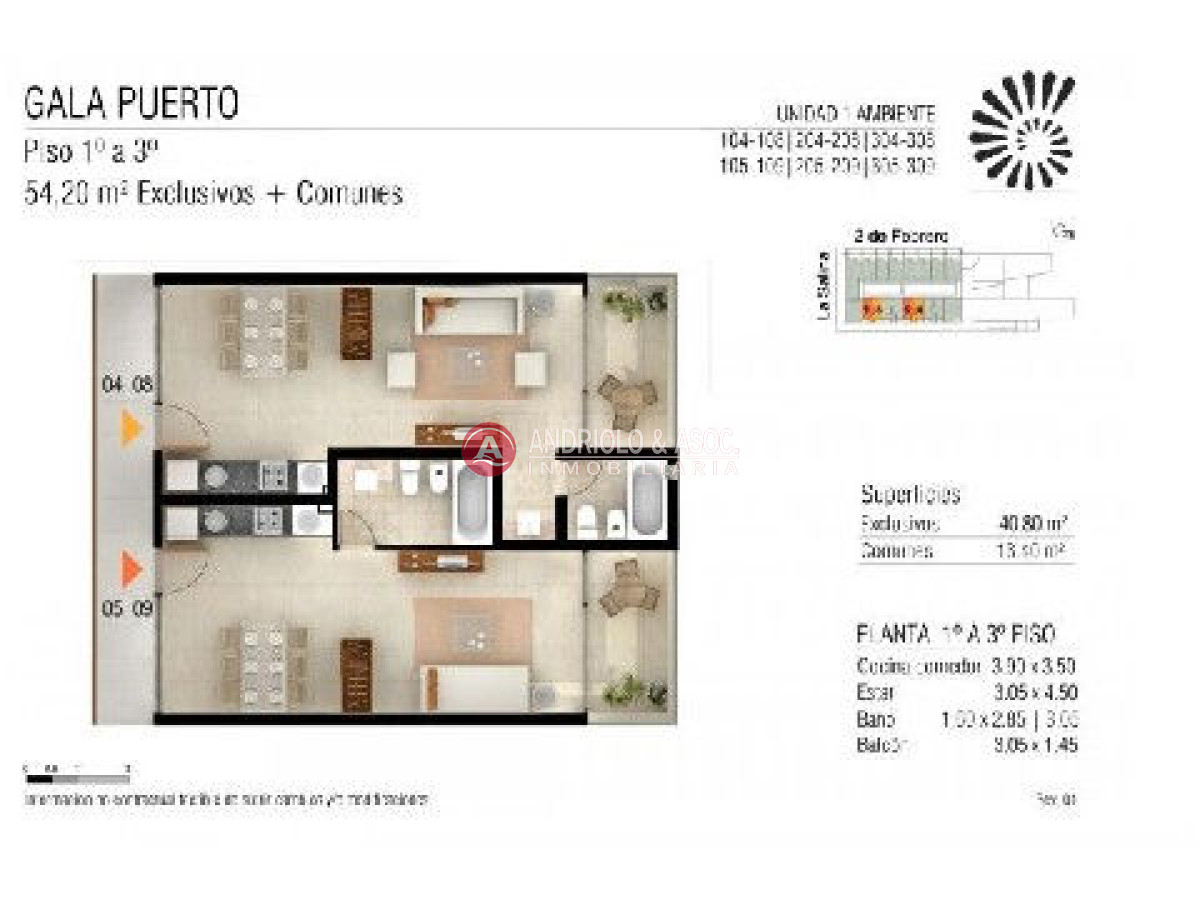 Apartamento ID.2553 - Apartamento en Punta del Este, PenÃ­nsula