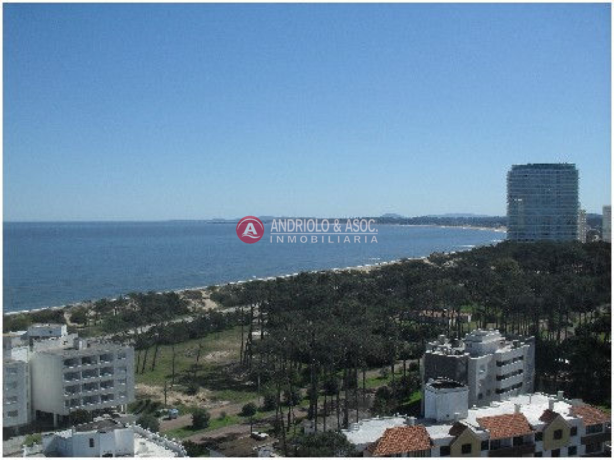 Apartamento ID.480 - primera linea de playa mansa, hermosa vista al mar y a la bahía de punta del este 