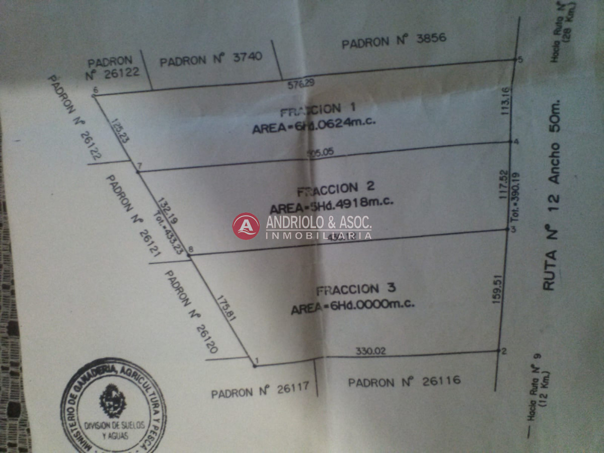 Chacra ID.9348 - Chacras en Pueblo Eden 