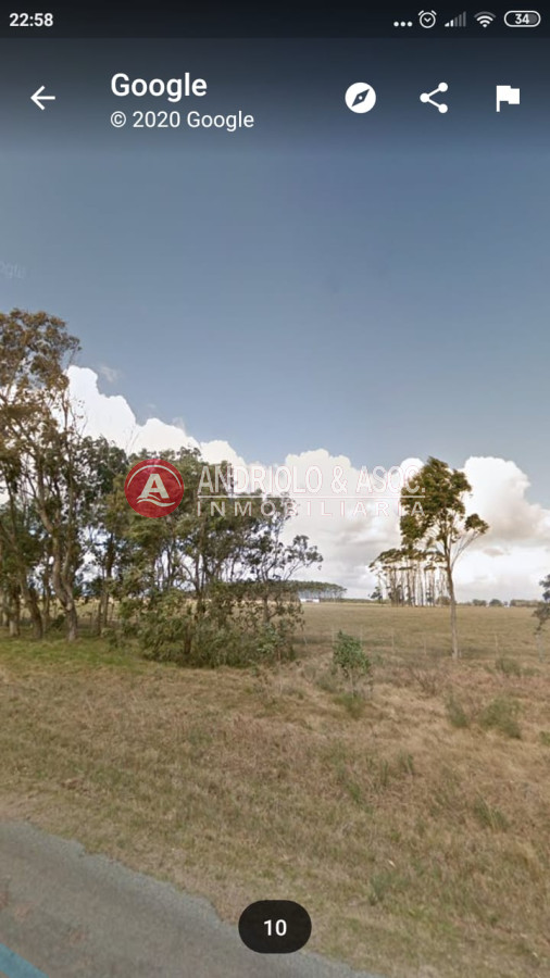 Campo Ref.6529 - excelente campo sobre ruta 10 a pocos metros del mar y 15 kilómetros de la pedrera