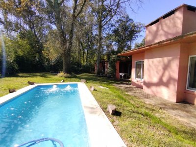 Casa 4 dormitorios con piscina en alquiler de temporada