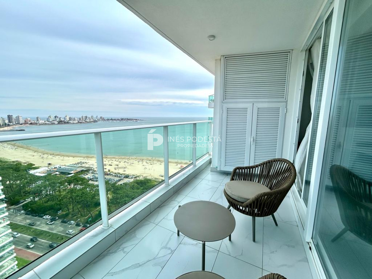 Alquiler en Mansa a estrenar con 2 suites más toilette vista al mar - IPD40334A