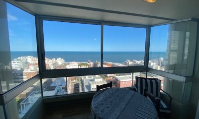 Brava con gran vista, 3 dormitorios y 2 baños Punta del Este