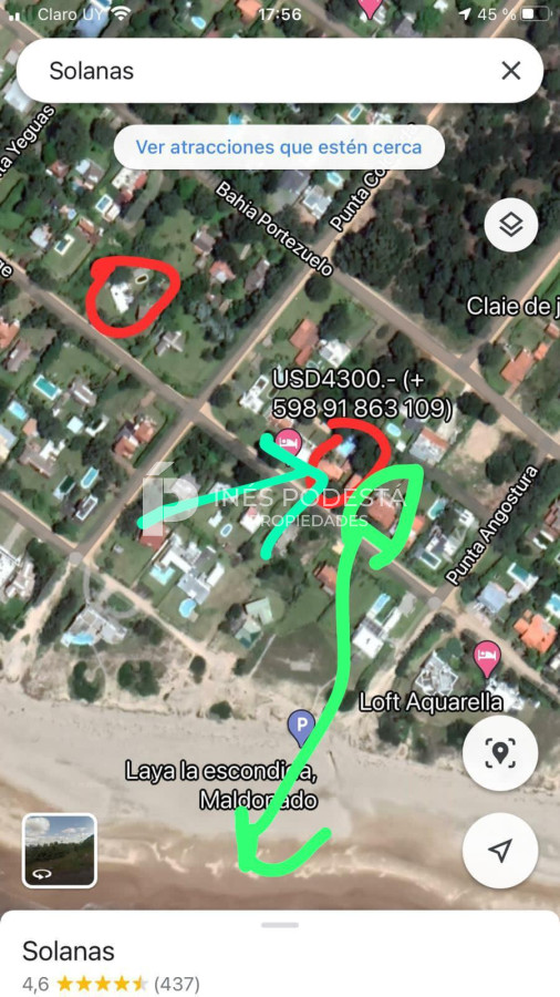 Casa ID.961 - Portezuelo 3 dormitorios