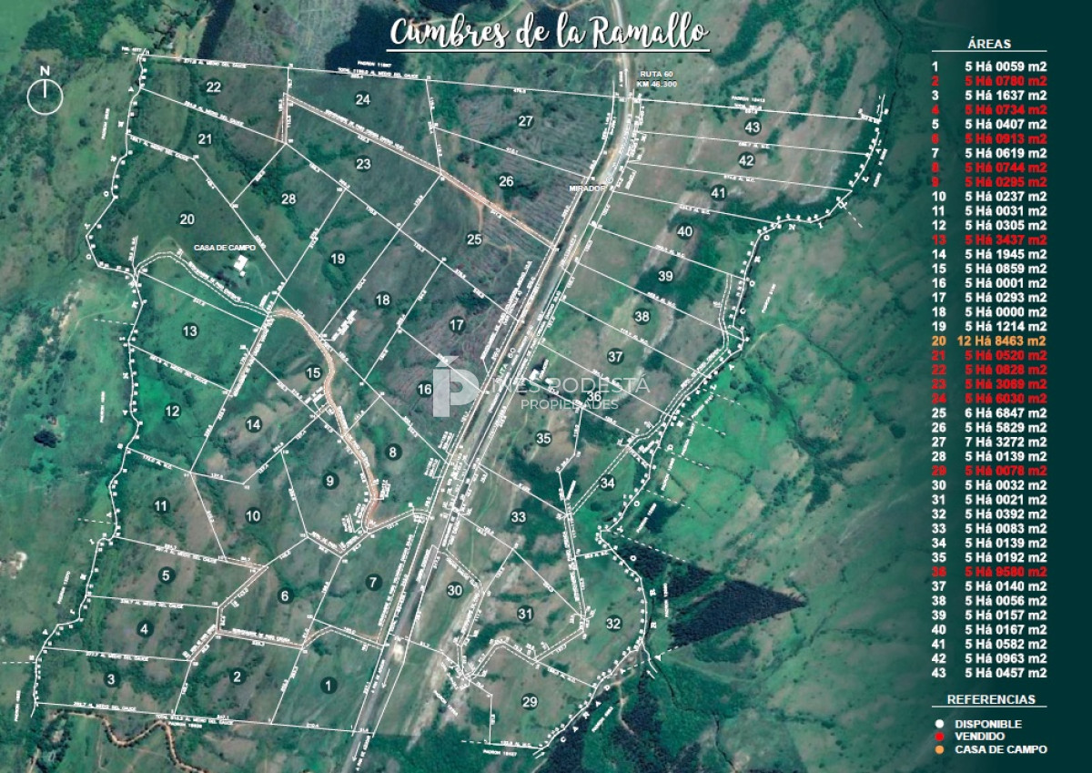 Chacra ID.37914 - Casa de Campo en Cumbres de Ramallo