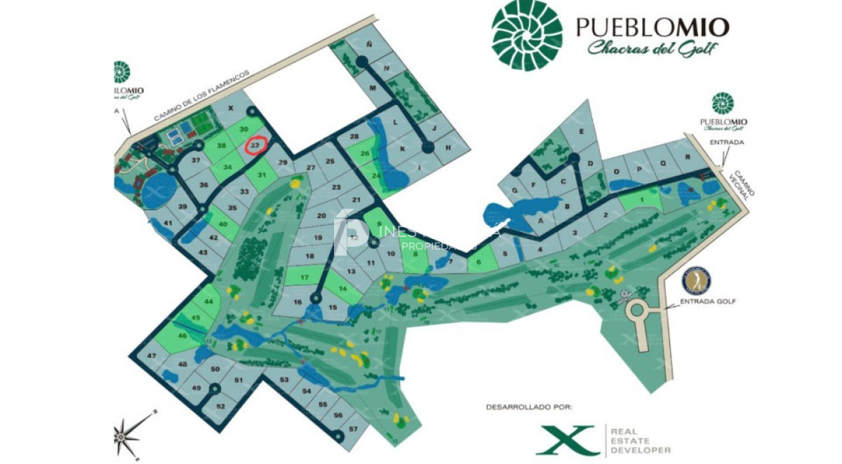 Terreno ID.42165 - LOTE EN CHACRA DEL GOLF-PUEBLO MIO 