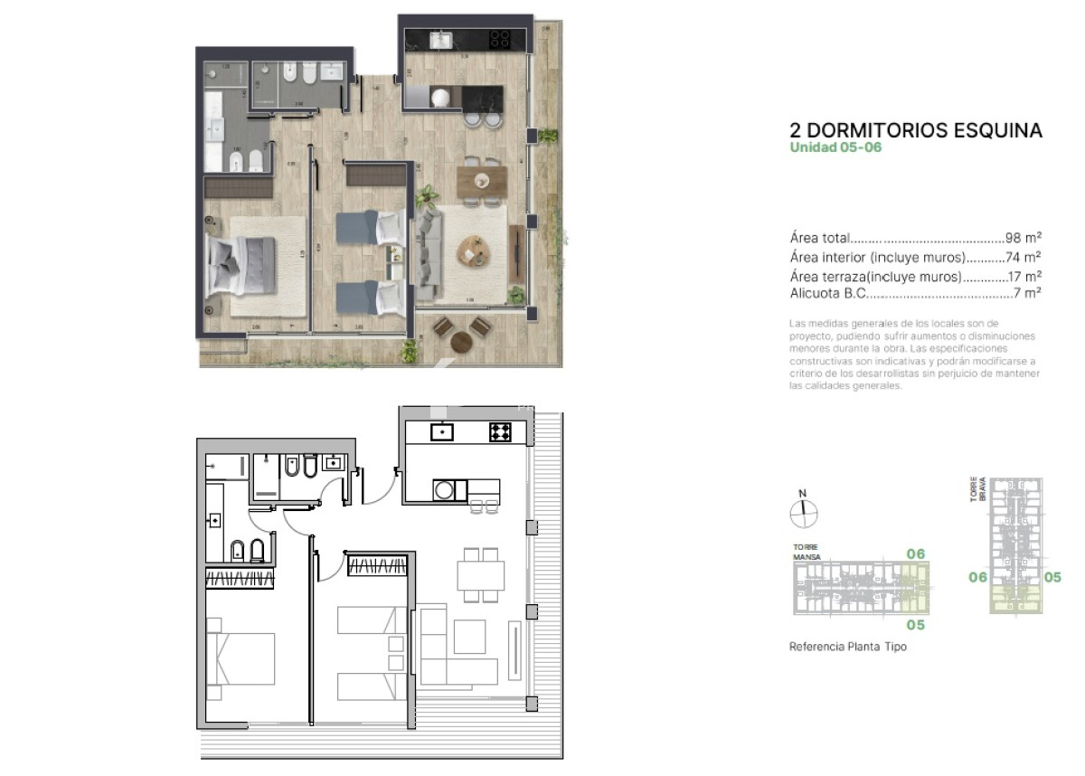 Apartamento ID.40540 - TORRES DEL ESTE MANSA 
