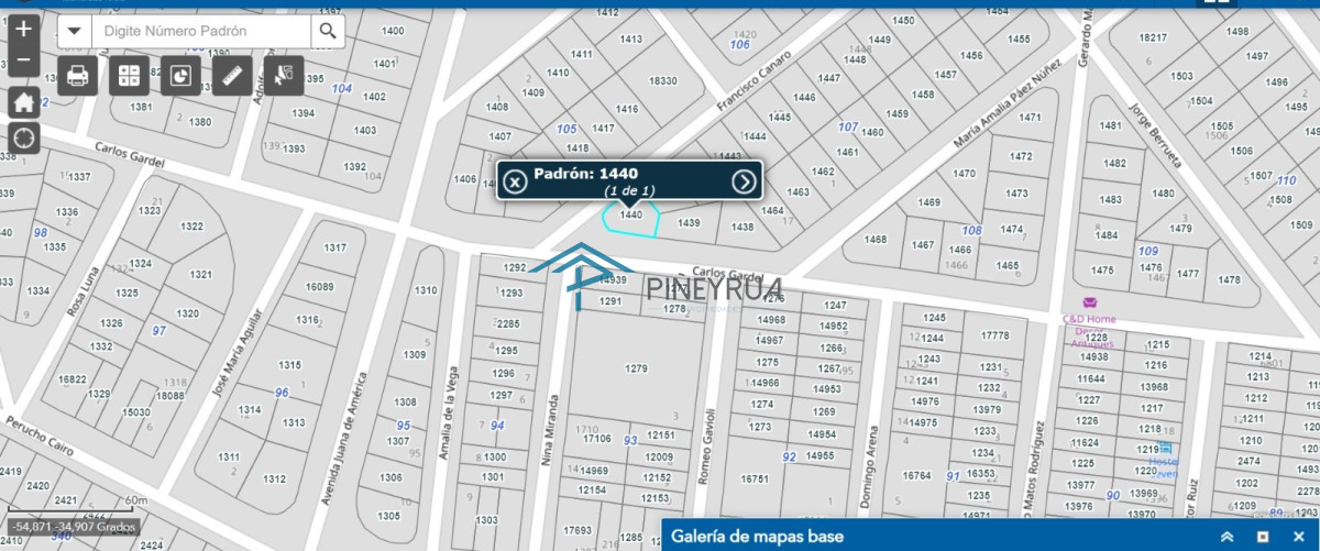 Terreno ID.244 - Terreno venta en El Tesoro zona la  barra