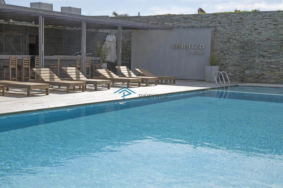 Venta y alquiler departamento en Manantiales frente al mar