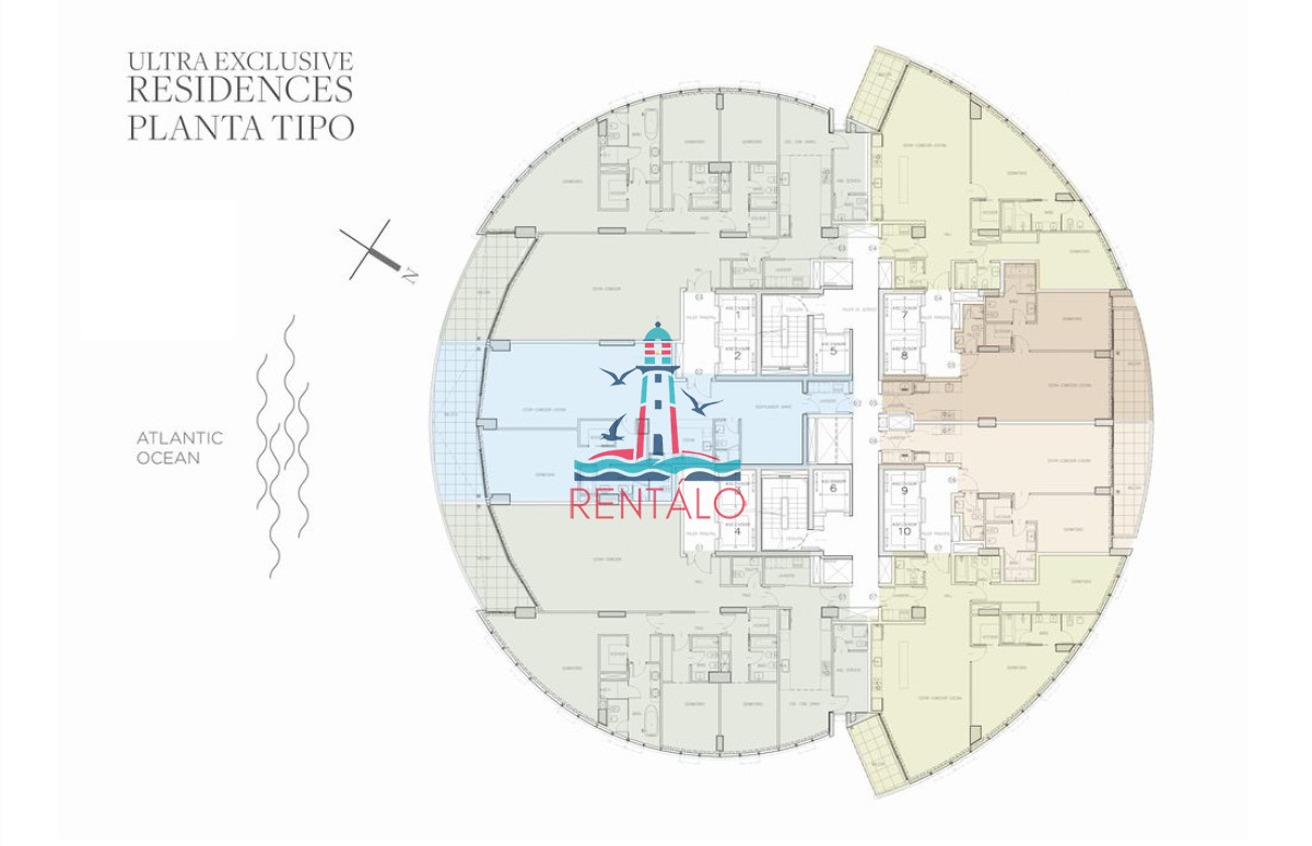 Apartamento ID.75 - Trump Tower 3 suites mas servicio a estrenar Oportunidad de compra 
