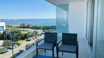 Alquiler departamento en punta del este playa mansa frente a enjoy 2 dormitorios 