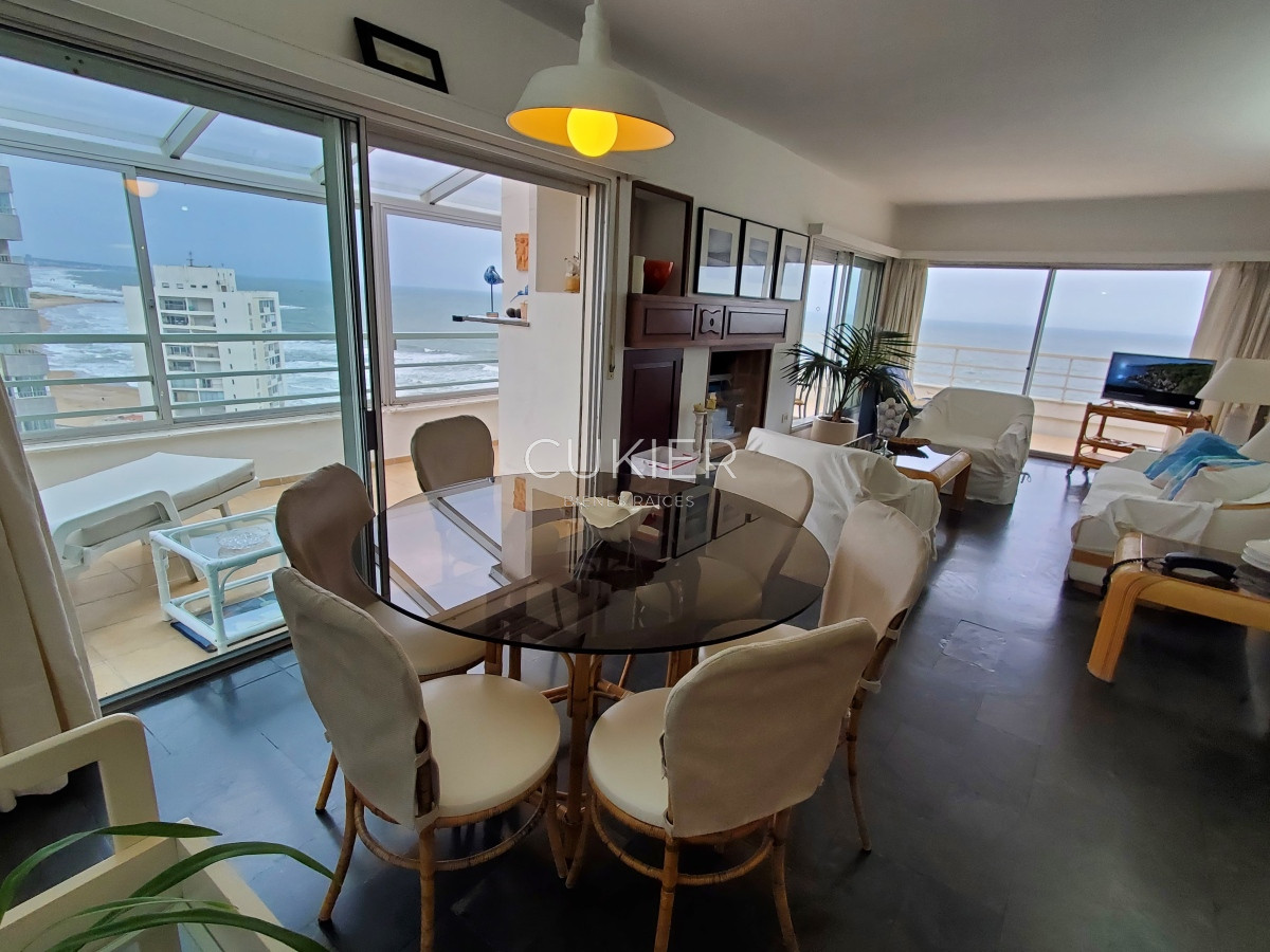 Apartamento ID.4103 - Penthouse con vista , 2 dormitorios y medio , 2 baños , Península  , Punta del Este 