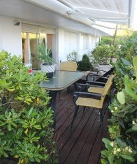 Apto de 3 dormitorios en venta en la mansa , pb con terraza