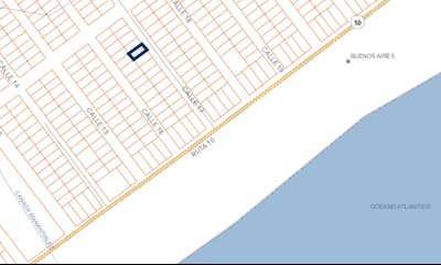 TERRENO EN CALLE 17 EN BALNEARIO BUENOS AIRES