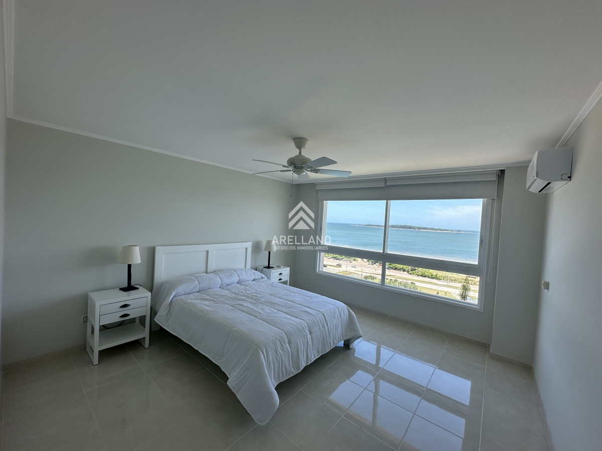 Apartamento ID.5977 - Espectacular apartamento en Mansa Punta del Este, con vista panorámica al mar. 