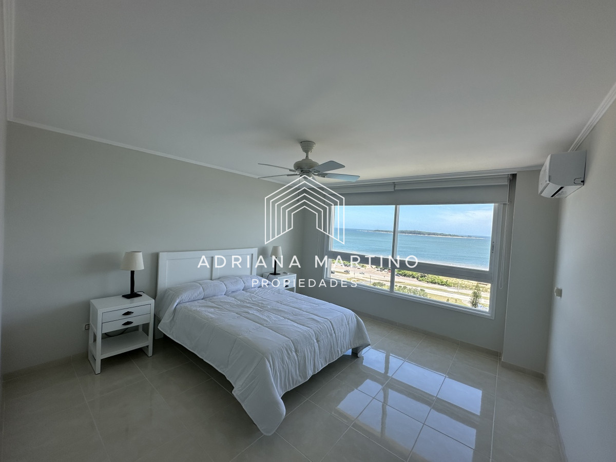 Apartamento ID.69475 - Espectacular apartamento en Mansa Punta del Este, con vista panorámica al mar. 