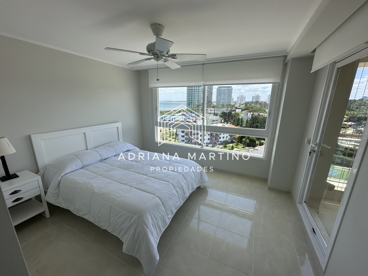 Apartamento ID.69475 - Espectacular apartamento en Mansa Punta del Este, con vista panorámica al mar. 