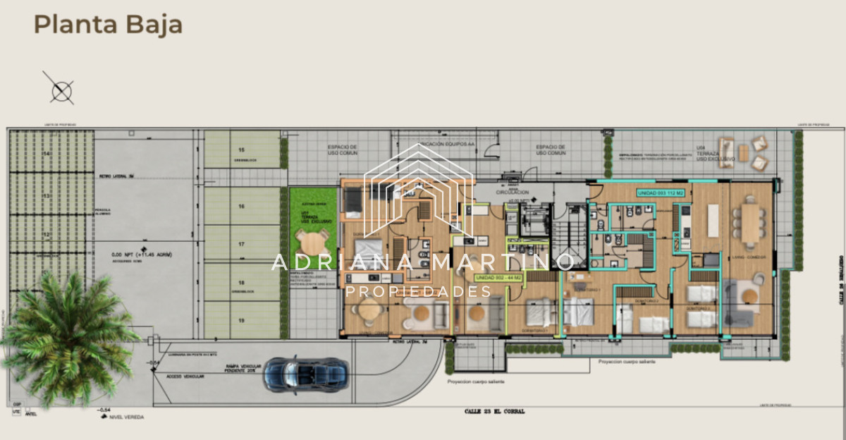 Apartamento ID.71774 - Apartamento a estrenar en edificio en construcción Peninsula, Punta del este