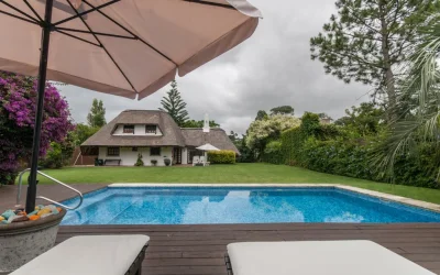 Muy cerca del mar piscina climatizada y hermoso parrillero cerrado 