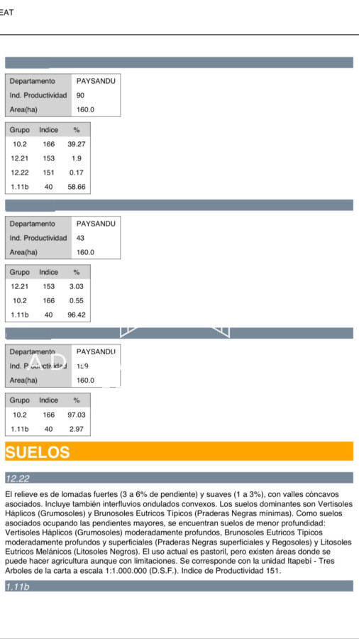 Campo Ref.70800 - Excelente campo agrícola-ganadero