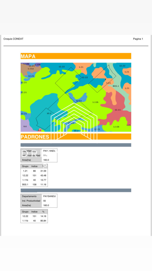 Campo Ref.70800 - Excelente campo agrícola-ganadero